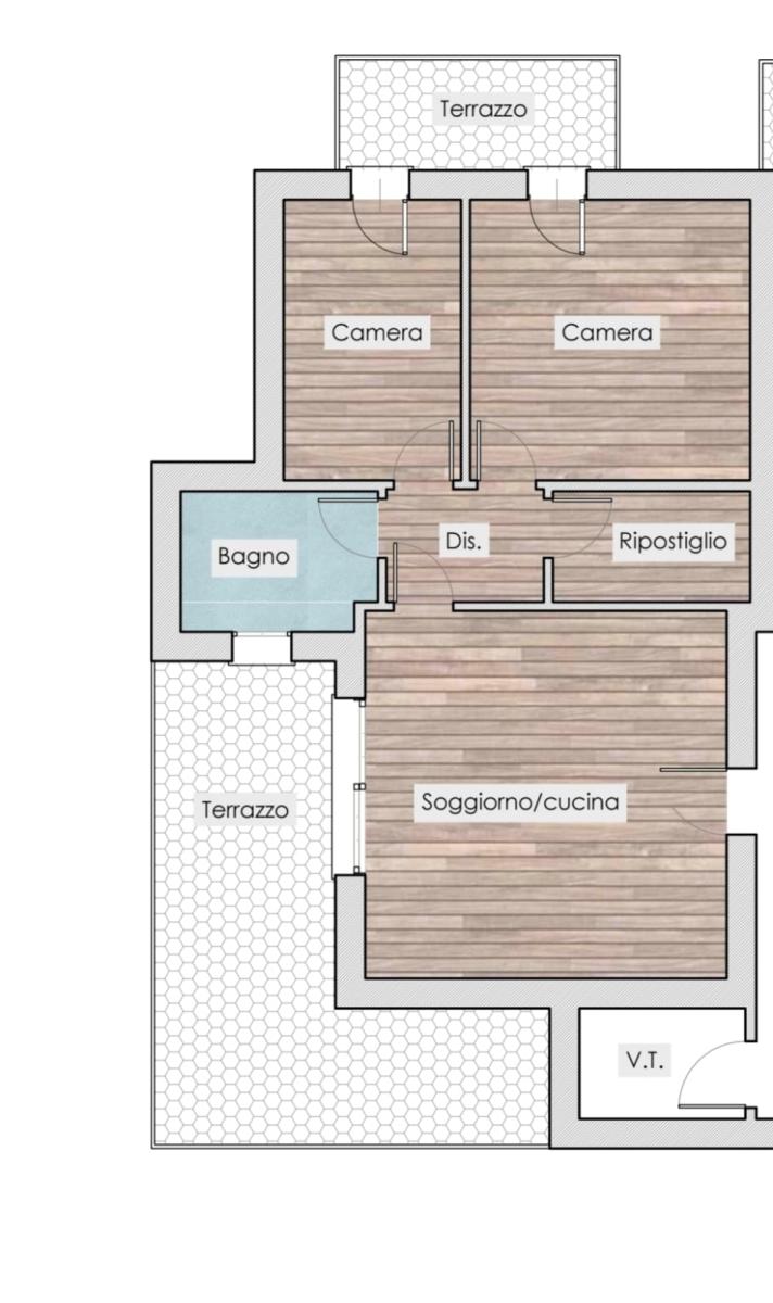V0544 – Nuovi appartamenti in classe A4 a Caorle (Sansonessa) – Mini condominio di sole 7 unità - Immagine# 14