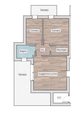 V0544 – Nuovi appartamenti in classe A4 a Caorle (Sansonessa) – Mini condominio di sole 7 unità - Immagine# 14