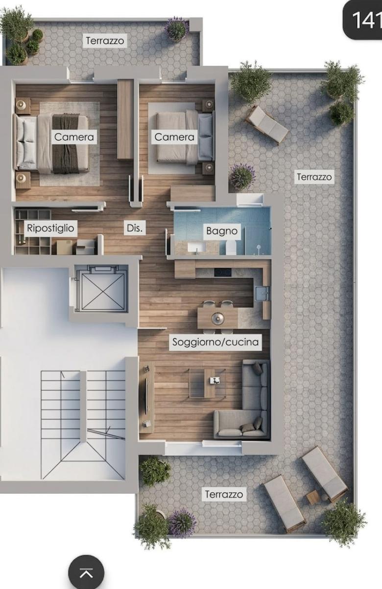V0544 – Nuovi appartamenti in classe A4 a Caorle (Sansonessa) – Mini condominio di sole 7 unità - Immagine# 18